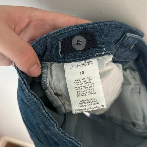 Joe's Jeans Girls' Billie Color Blocked Shorts Size 10 - Picture 9 of 10